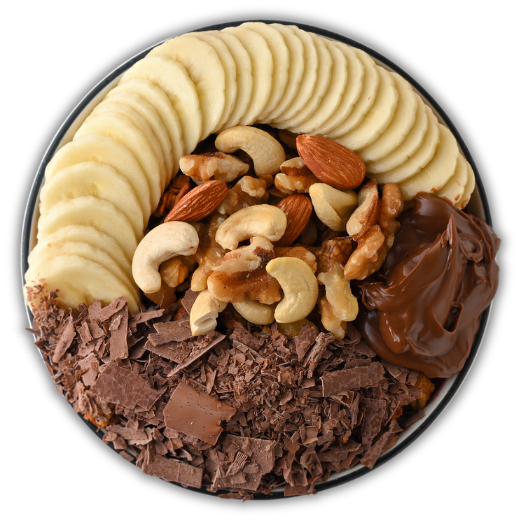 Rich Choco Banana Acai Bowl